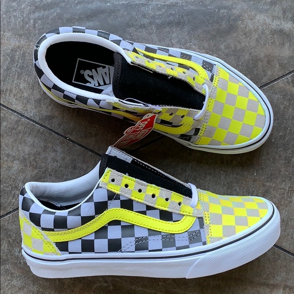 VANS OLD SKOOL SUEDE MULTI CHECK/Tr White WMNS - Picture 15 of 16